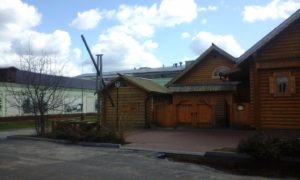 Дом-реконструкция во дворе завода «Золотая Хохлома».
